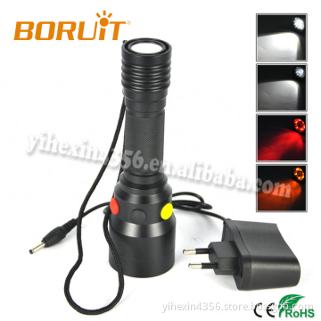 High Quality Red Yellow Light Flexible Magnetic Signal Flashlight
